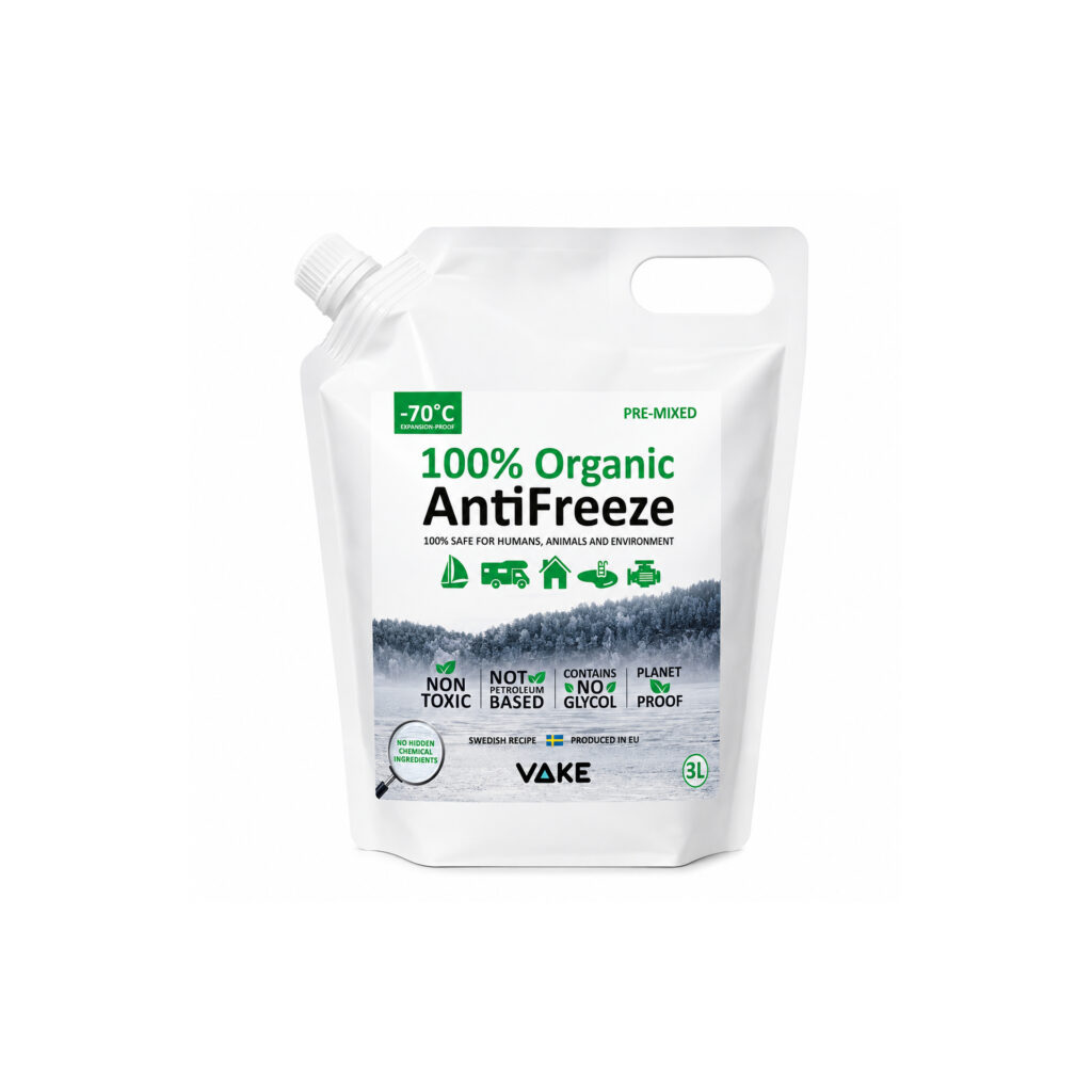 VAKE Organic AntiFreeze 3L – Pre-mixed (Doypack) Image