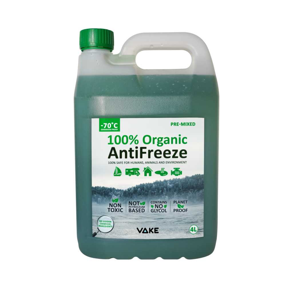 VAKE Organic AntiFreeze 4L – Pre-mixed 50/50 Image