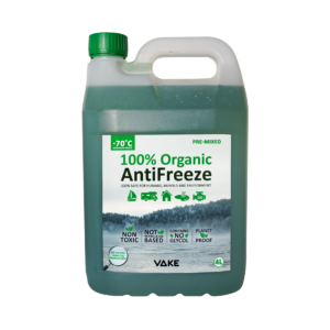 VAKE Organic AntiFreeze 4L – Pre-mixed 50/50